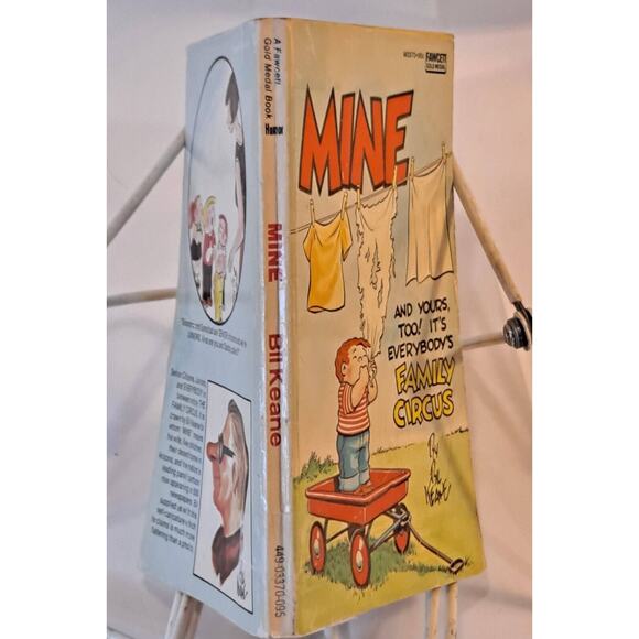 Mine (The Family Circus) by Bil Keane (1977 MM paperback) - Picture 3 of 6